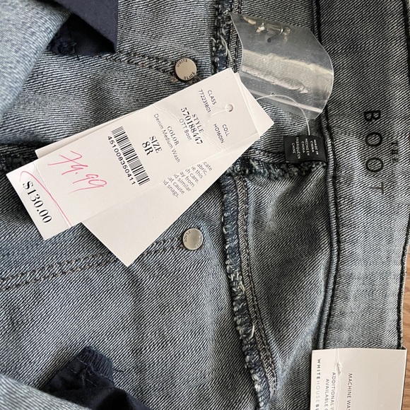 WHBM Embellished Bootcut Jeans - Picture 8 of 12